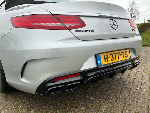 Mercedes-benz - 2016 - s-klasse cabrio - amg 63 4matic - personenauto - afbeelding 2 van  39