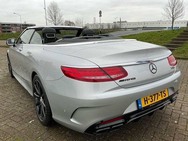 Mercedes-benz - 2016 - s-klasse cabrio - amg 63 4matic - personenauto - afbeelding 22 van  39