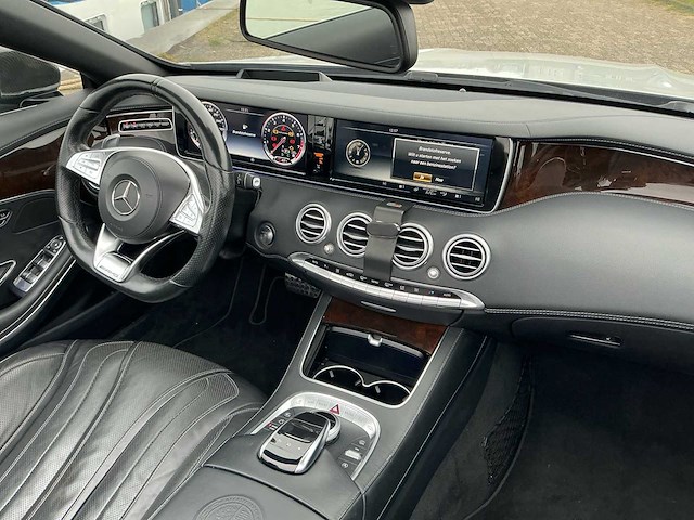 Mercedes-benz - 2016 - s-klasse cabrio - amg 63 4matic - personenauto - afbeelding 27 van  39