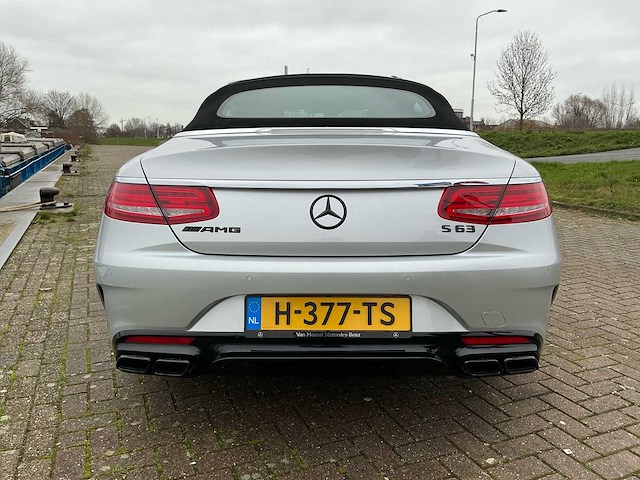 Mercedes-benz - 2016 - s-klasse cabrio - amg 63 4matic - personenauto - afbeelding 34 van  39