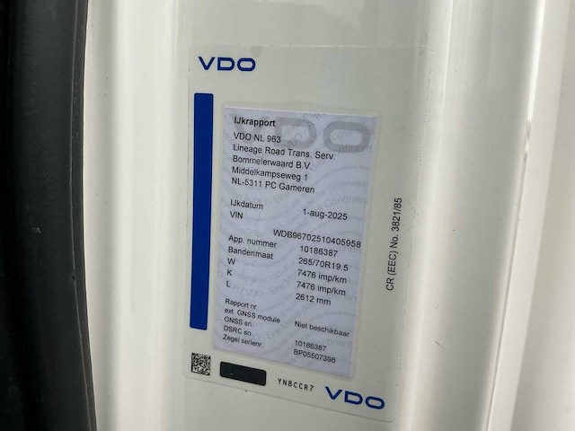 Mercedes-benz - 2020 - 967pkx2 - vrachtwagen - afbeelding 33 van  55