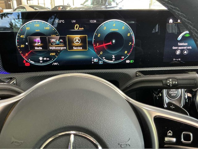 Mercedes-benz - 2020 - cla-klasse shooting brake - 200 bns sol. luxury - marge auto - afbeelding 9 van  39