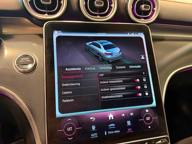 Mercedes-benz - 2022 - c-klasse - 180 amg line - automaat - personenauto - afbeelding 4 van  21