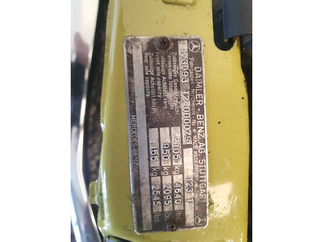 Mercedes-benz - 280 te - w123 - oldtimer - afbeelding 15 van  23