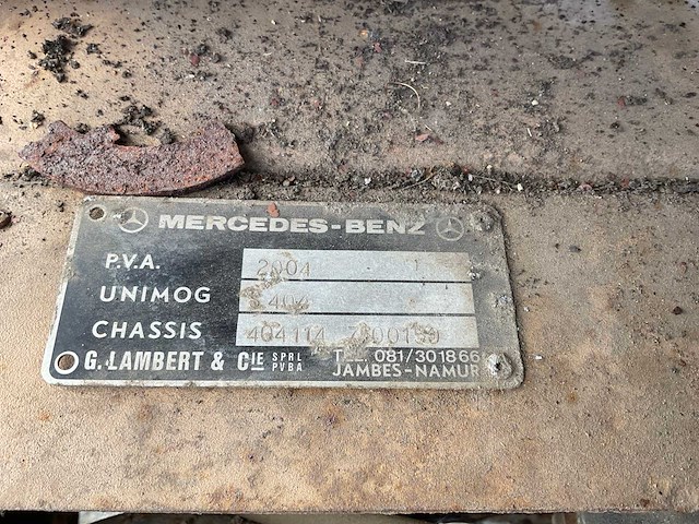 Mercedes-benz - 6 cilinder - unimog onderdelen - afbeelding 5 van  18