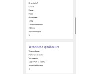 Mercedes benz - 814 - brandweerwagen - afbeelding 19 van  22