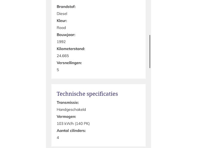 Mercedes benz - 814 - brandweerwagen - afbeelding 19 van  22
