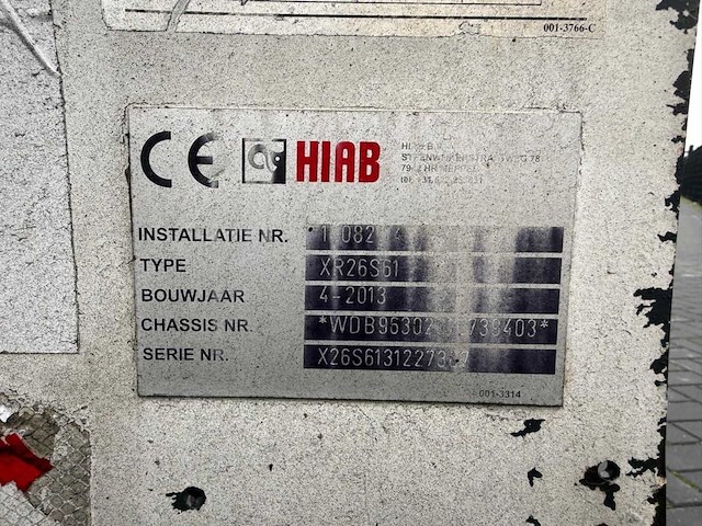 Mercedes-benz - actros - haakarm - 43-bbs-8 - 2013 - vrachtwagen - afbeelding 13 van  16