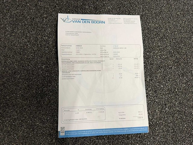 Mercedes-benz - c-klasse - 180 ambition 2014 1-tsv-07 iaw - afbeelding 10 van  29