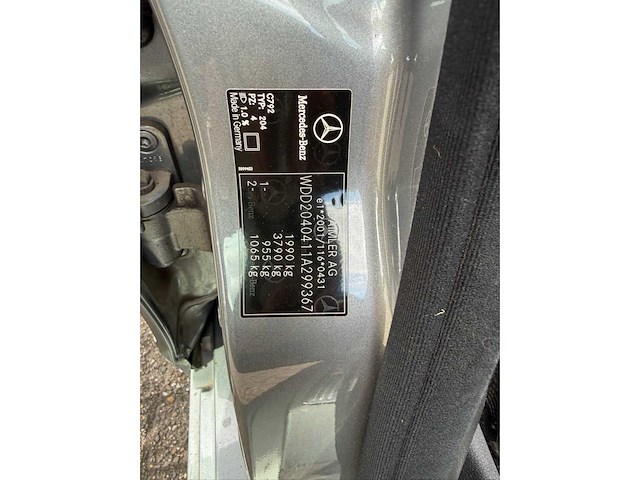 Mercedes-benz - c-klasse - 200 k - personenauto - 2009 - afbeelding 17 van  19