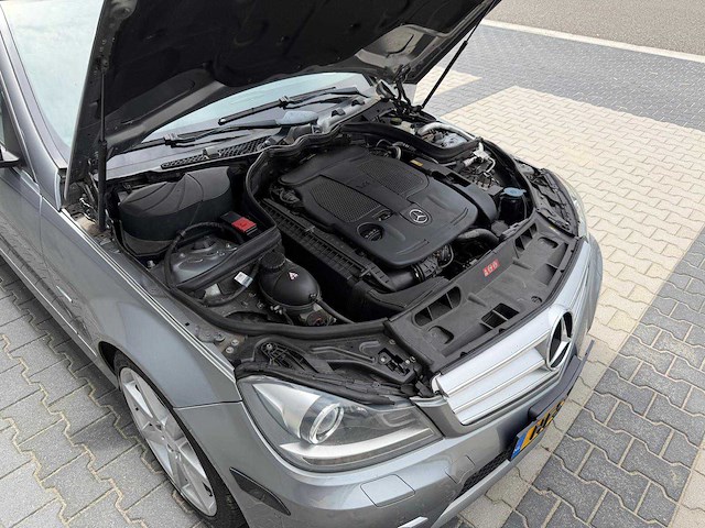 Mercedes-benz - c-klasse - 350 4m elegance - personenauto - 2012 - afbeelding 9 van  12