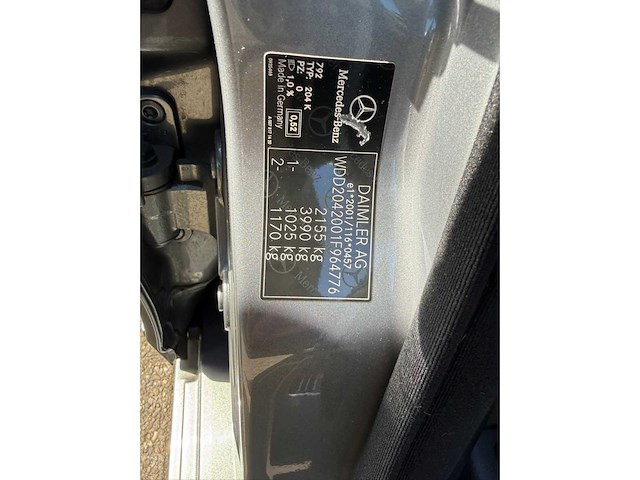 Mercedes-benz - c-klasse c180 - estate 180 cdi bnscl. avantgarde - personenauto - 2012 - afbeelding 18 van  30