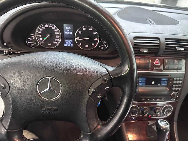 Mercedes-benz - c-klasse combi - 180 k. elegance automaat- 20-pl-db- 2004 - afbeelding 3 van  4
