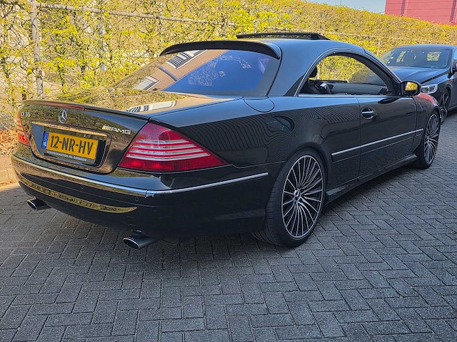 Mercedes-benz - cl-klasse - amg 55 - 12-nr-hv - 2001 - afbeelding 9 van  14