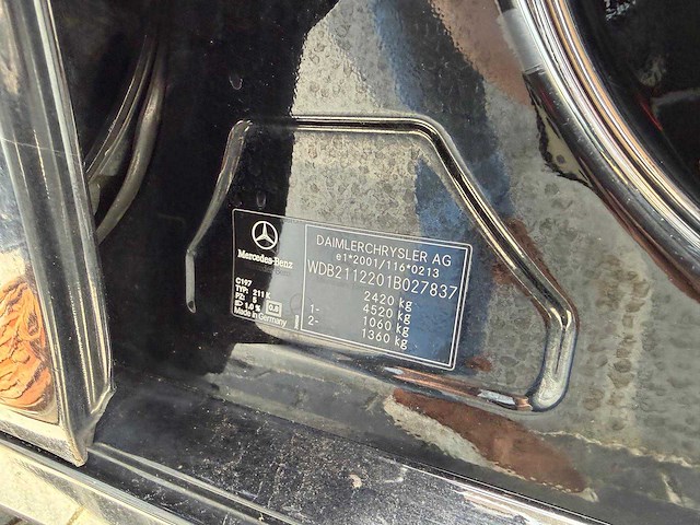 Mercedes-benz - e 280 cdi - bedrijfswagen - 2006 - afbeelding 8 van  14