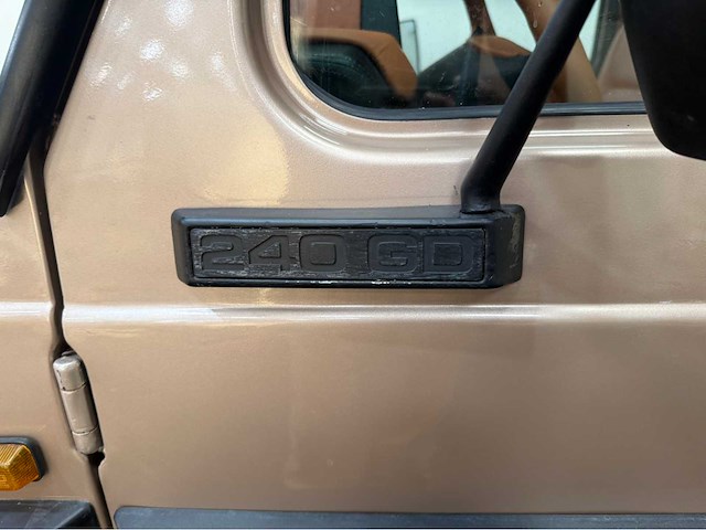 Mercedes-benz - g - klasse - 240gd - oldtimer - 1981 - afbeelding 25 van  31