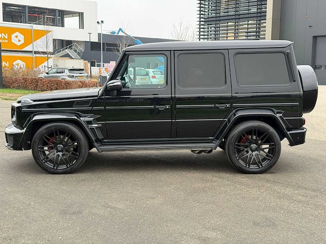 Mercedes-benz - g 55 amg - g-klasse amg 55 kompressor lang brabus kit 4-sks-34 i - 2011 - afbeelding 15 van  17