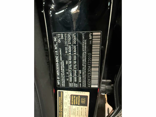 Mercedes-benz - gl 450 - 7 zitter - personenauto - 2013 - afbeelding 17 van  31