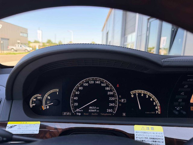 Mercedes-benz - s-klasse - v12 600 - lang - personenauto - 2006 - afbeelding 7 van  33
