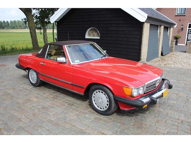 Mercedes benz - sl - 560 - car - 1986 - afbeelding 14 van  97