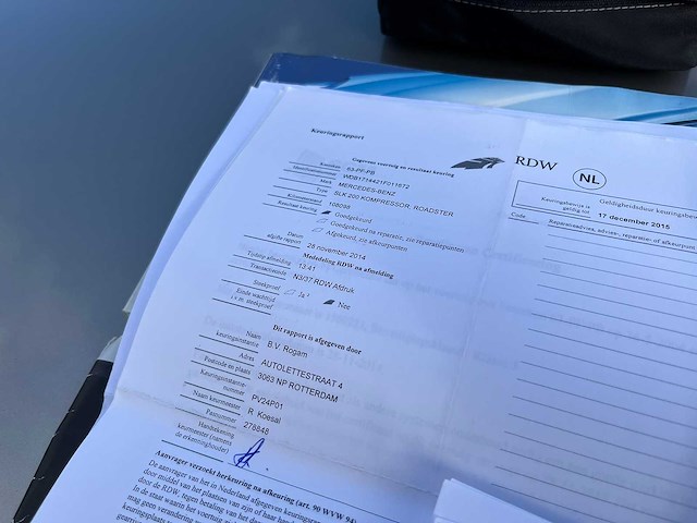 Mercedes-benz - slk-klasse - 200 kompressor amg - personenauto - afbeelding 9 van  18