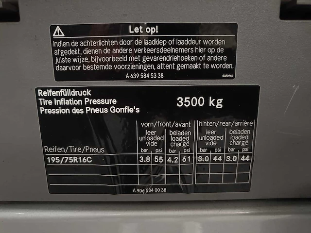 Mercedes-benz - sprinter - 519 3.0 cdi 432 - bedrijfswagen - afbeelding 9 van  21