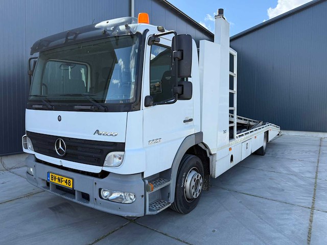 Mercedes-benz - tijhof autotransporter - atego 1223 - vrachtwagen - 2007 - afbeelding 11 van  12