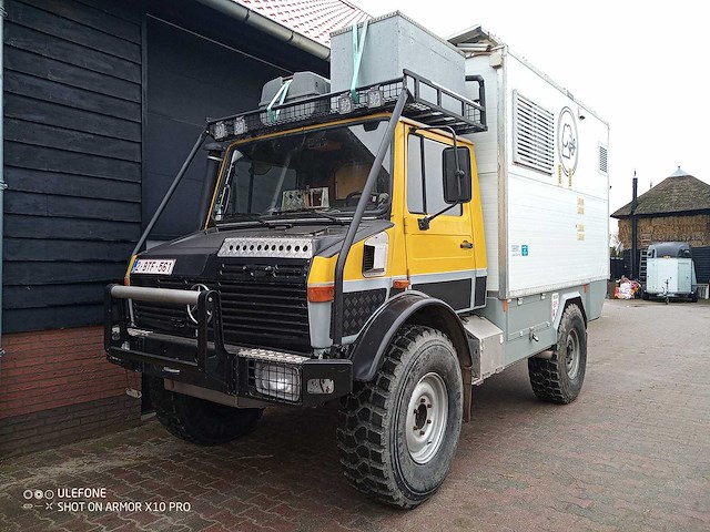 Mercedes benz - unimog - u1300l - overland camper - afbeelding 101 van  103