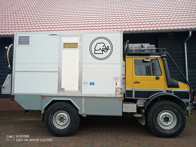 Mercedes benz - unimog - u1300l - overland camper - afbeelding 57 van  103