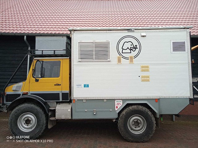 Mercedes benz - unimog - u1300l - overland camper - afbeelding 96 van  103