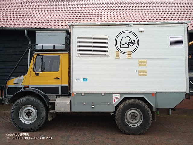 Mercedes benz - unimog - u1300l - overland camper - afbeelding 97 van  103