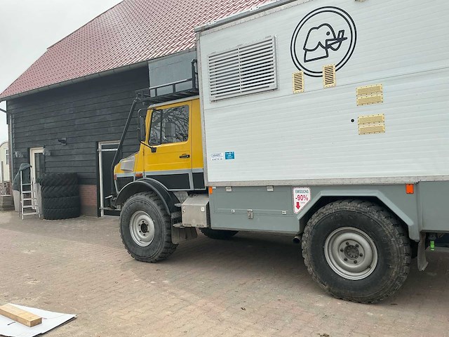 Mercedes benz - unimog - u1300l - overland camper - afbeelding 9 van  103