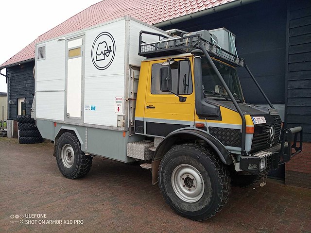 Mercedes benz - unimog - u1300l - overland camper - afbeelding 59 van  103
