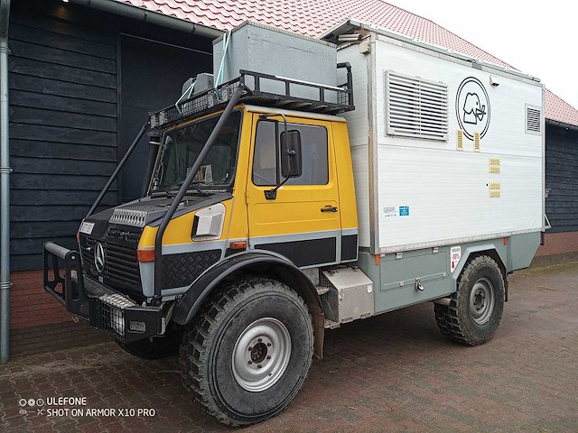 Mercedes benz - unimog - u1300l - overland camper - afbeelding 96 van  103