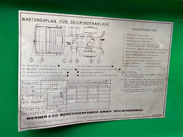 Mercedes benz - unimog 2150l doka 437 - vrachtwagen - afbeelding 24 van  57