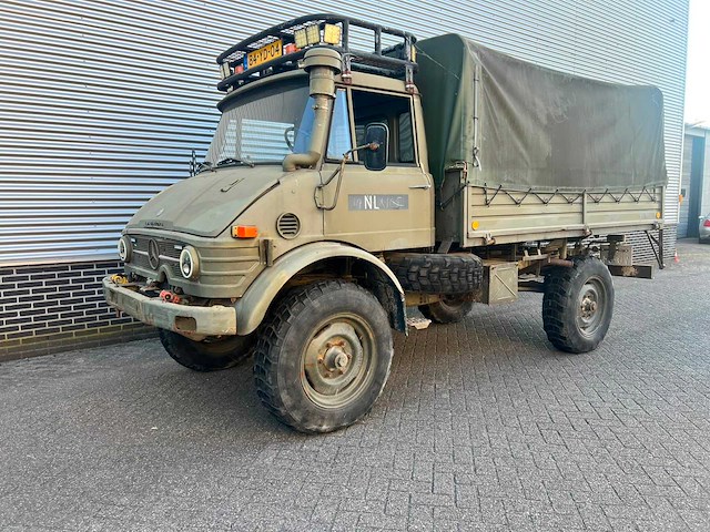 Mercedes benz - unimog 404 - vrachtwagen - afbeelding 1 van  21
