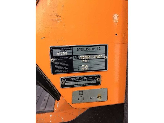 Mercedes-benz - unimog u 1300 l - forest truck - afbeelding 8 van  31