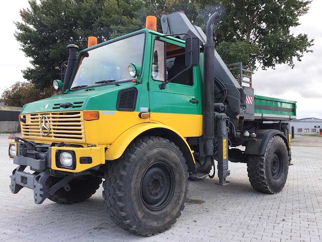 Mercedes-benz - unimog u 1300 l - forest truck - afbeelding 1 van  31