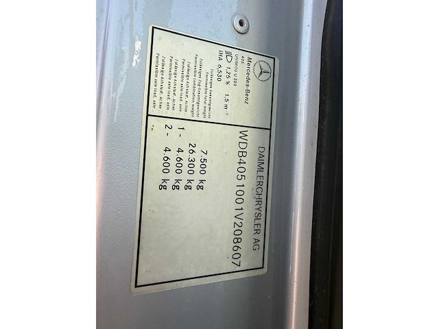 Mercedes benz - unimog u300 - vrachtwagen - afbeelding 17 van  21