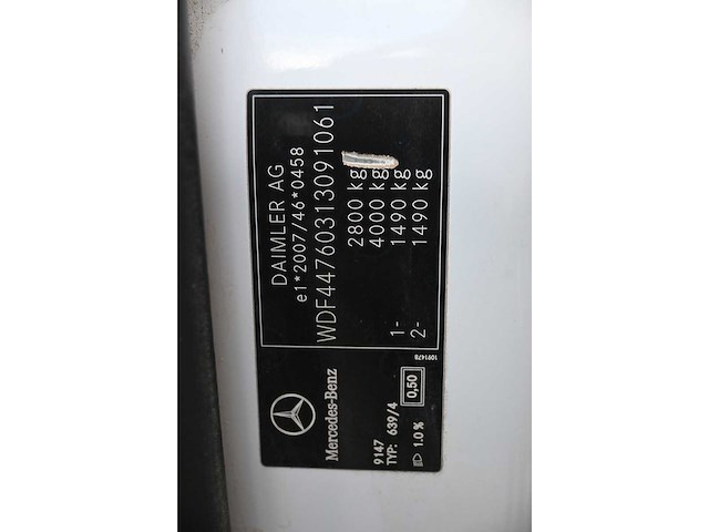 Mercedes-benz - vito - 109 cdi lang - bedrijfswagen - afbeelding 10 van  18
