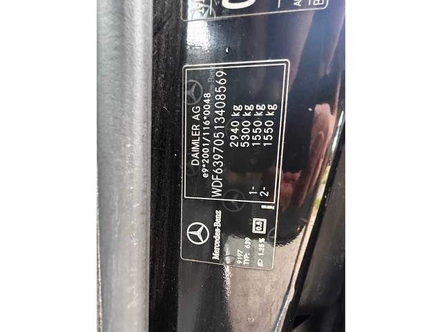 Mercedes-benz - vito - 120 cdi 343 dc std - 2008 - van - afbeelding 4 van  17