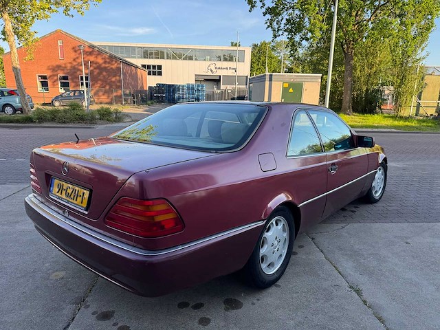 Mercedes-benz 1993 s-klasse s500 coupe 91-gzh-1 - afbeelding 19 van  21