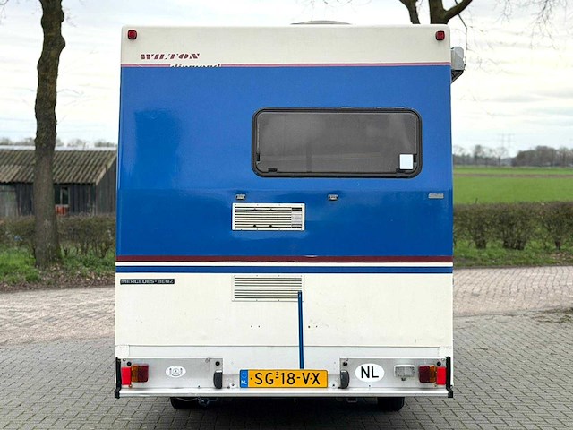Mercedes-benz 207 d wilton diamond camper 1987 sg-18-vx - afbeelding 17 van  22