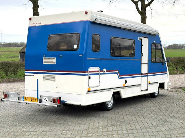 Mercedes-benz 207 d wilton diamond camper 1987 sg-18-vx - afbeelding 18 van  22