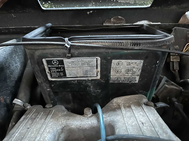 Mercedes-benz 280 ge st.wagon g-klasse 154pk 1981, 28-rtp-8 - afbeelding 18 van  22