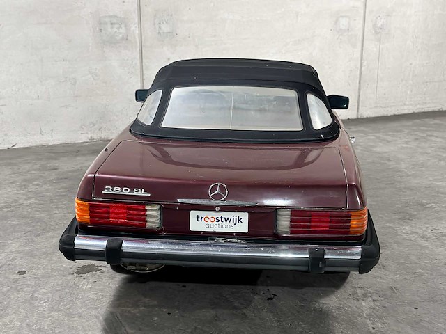 Mercedes-benz 380 sl 3.8 v8 (softtop) 155pk 1985 sl-klasse oldtimer - afbeelding 3 van  38