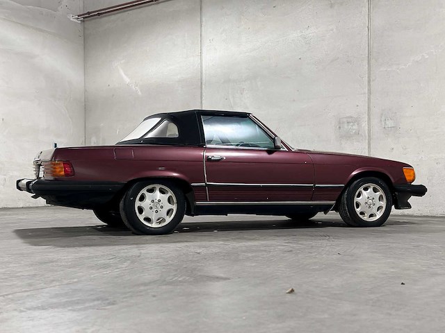 Mercedes-benz 380 sl 3.8 v8 (softtop) 155pk 1985 sl-klasse oldtimer - afbeelding 4 van  38