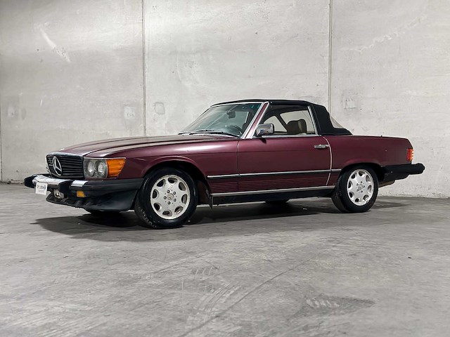 Mercedes-benz 380 sl 3.8 v8 (softtop) 155pk 1985 sl-klasse oldtimer - afbeelding 36 van  38