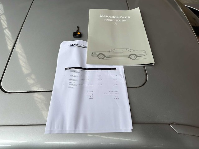 Mercedes-benz 500 sec 5.0 v8 245pk 1985 w126 - afbeelding 24 van  32