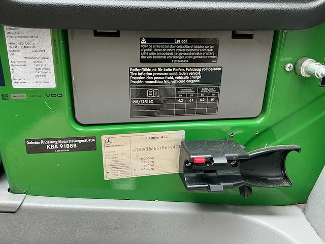 Mercedes-benz 516cdi bedrijfswagen - afbeelding 29 van  36